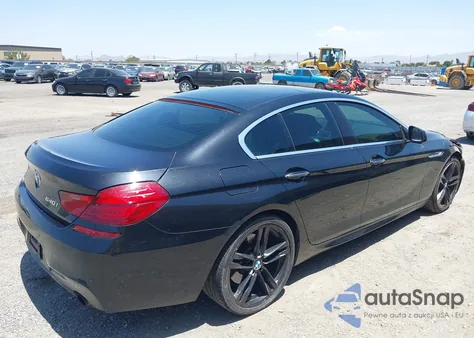2013 BMW 640I Gran Coupe из США, поврежденный, VIN WBA6A0C50DDZ04229